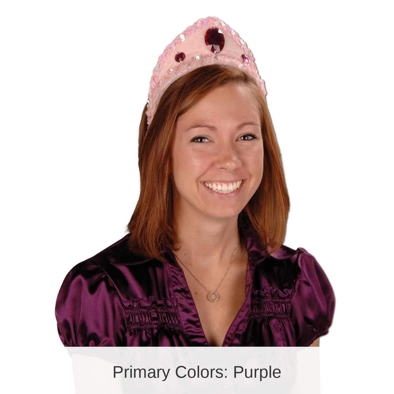 12 Pack Bulk Plush Princess Tiara