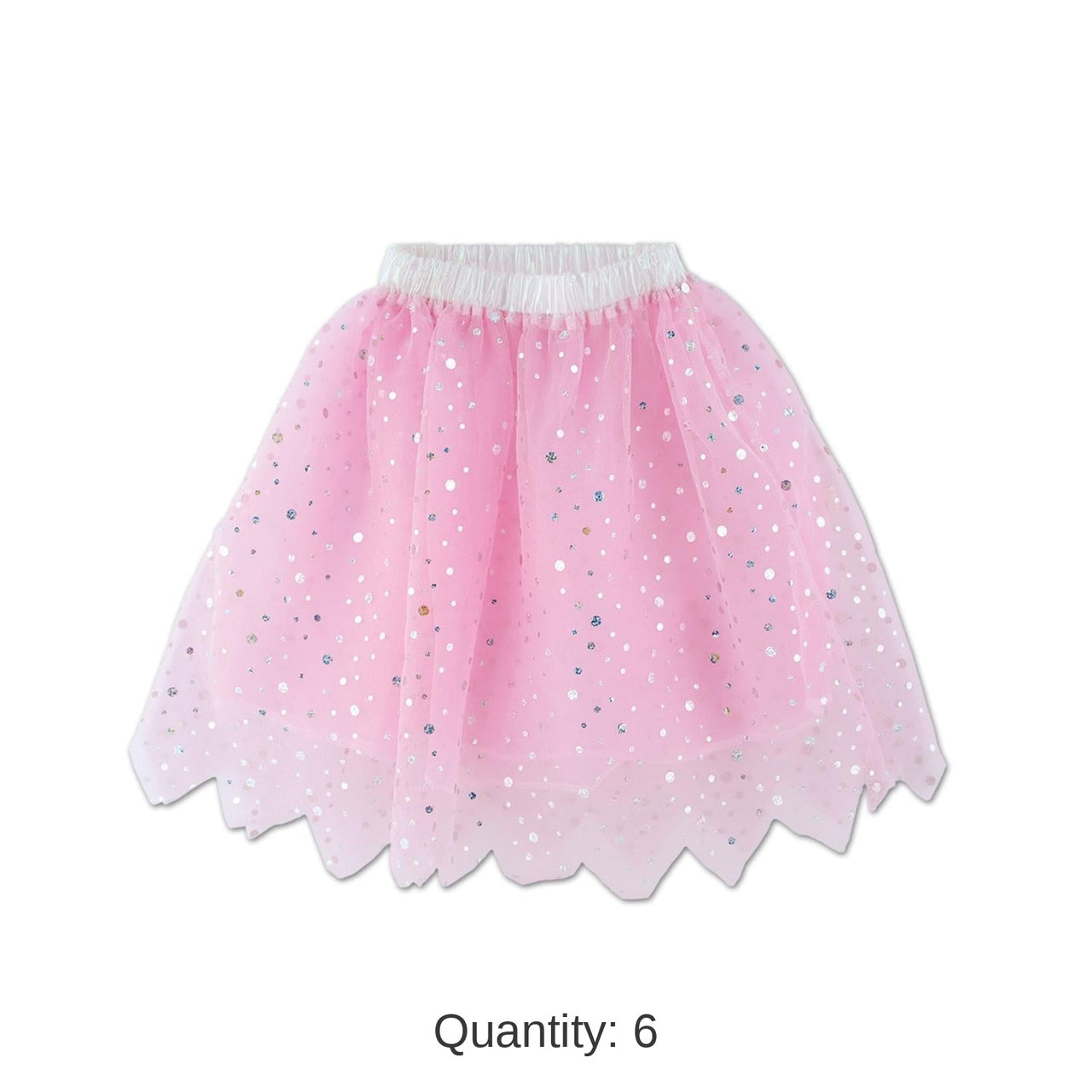 6 Pack Bulk Princess Tulle Skirt