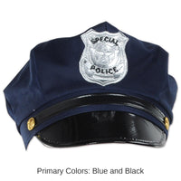 12 Pack Bulk Police Party Hat