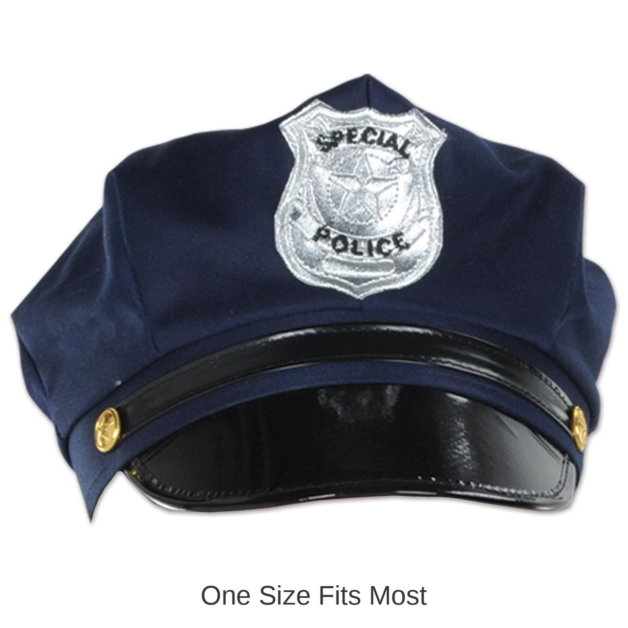 12 Pack Bulk Police Party Hat