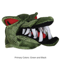 6 Pack Bulk Plush Crocodile Hat