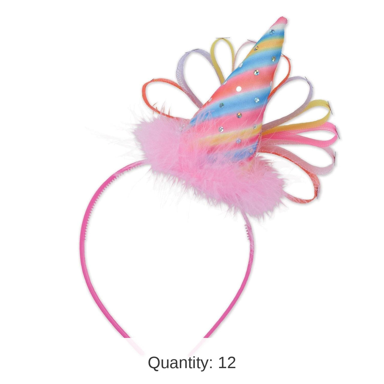 12 Pack Bulk Party Hat Headband
