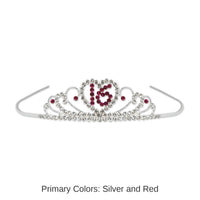 6 Pack Bulk Sweet 16 Royal Rhinestone Birthday Party Tiara