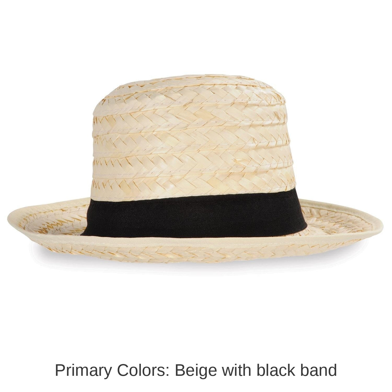 12 Pack Bulk Straw Skimmer Hat