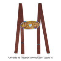 12 Pack Bulk Oktoberfest Bavarian Suspenders