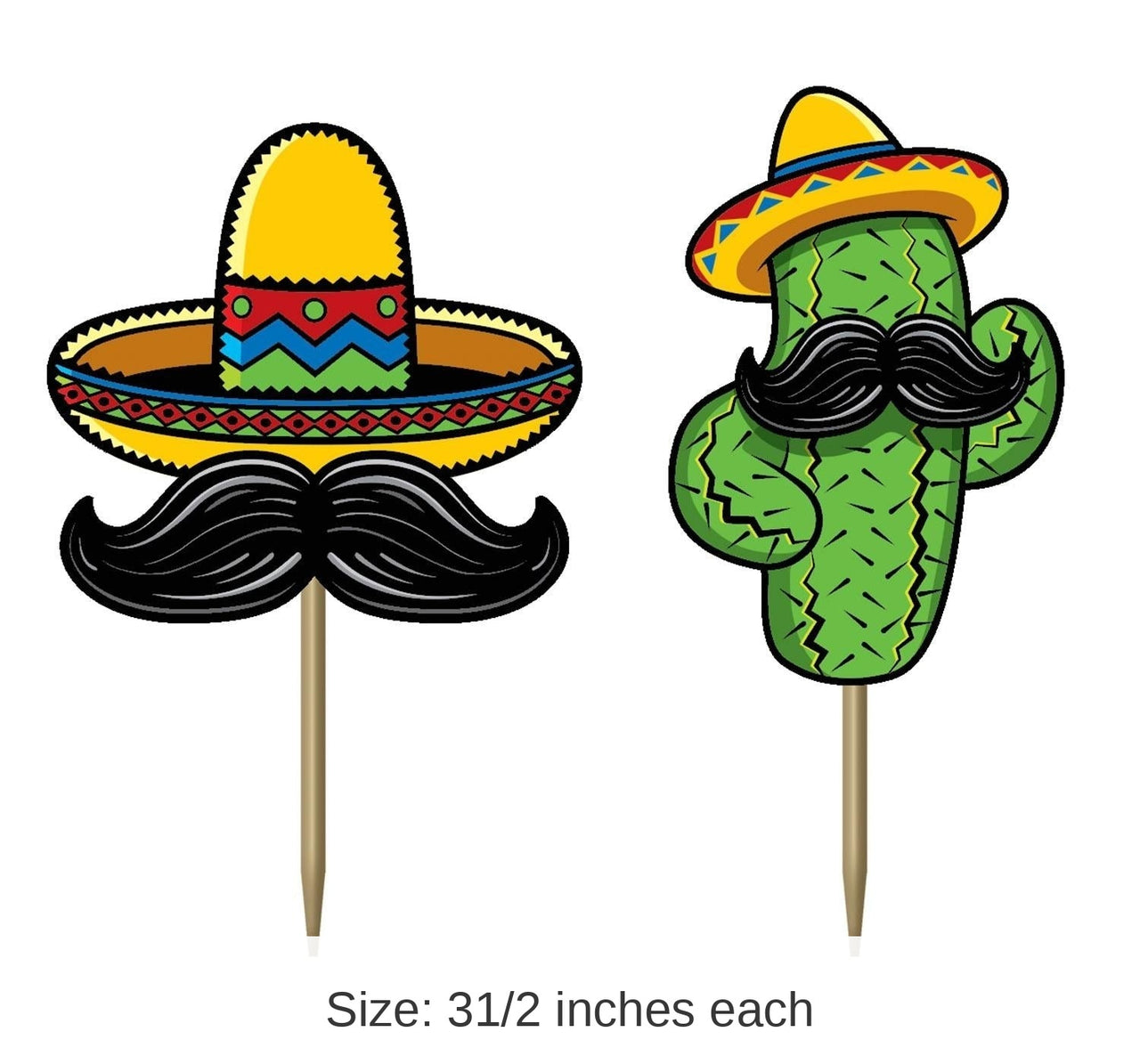 600 Pack Bulk Fiesta Picks
