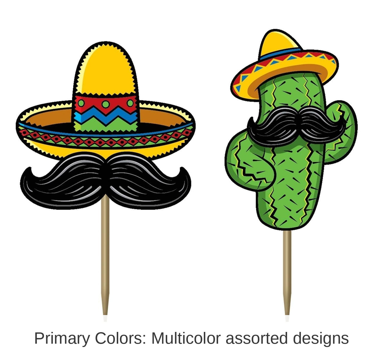 600 Pack Bulk Fiesta Picks