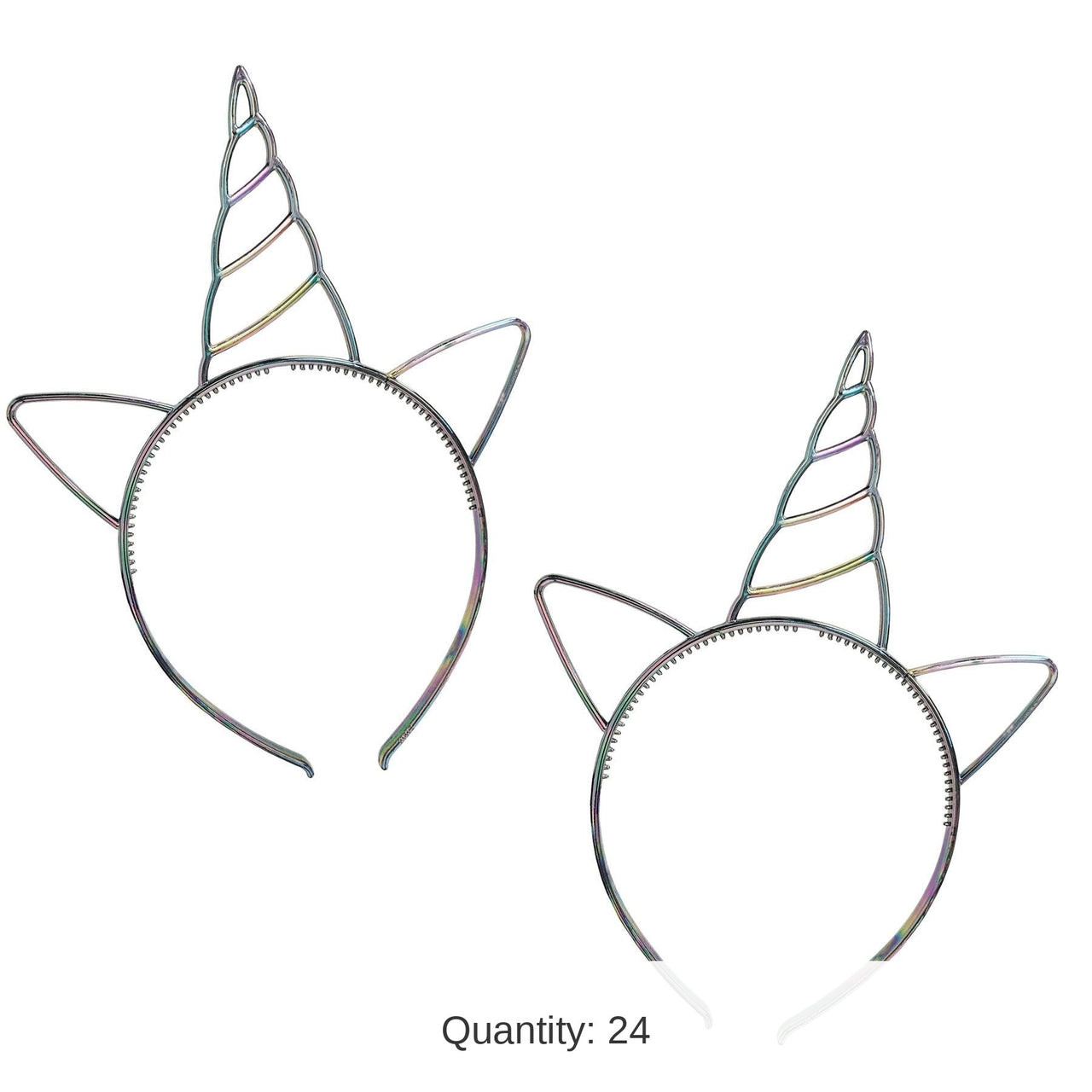 24 Pack Bulk Unicorn Headbands