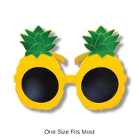 6 Pack Bulk Luau Party Pineapple Glasses