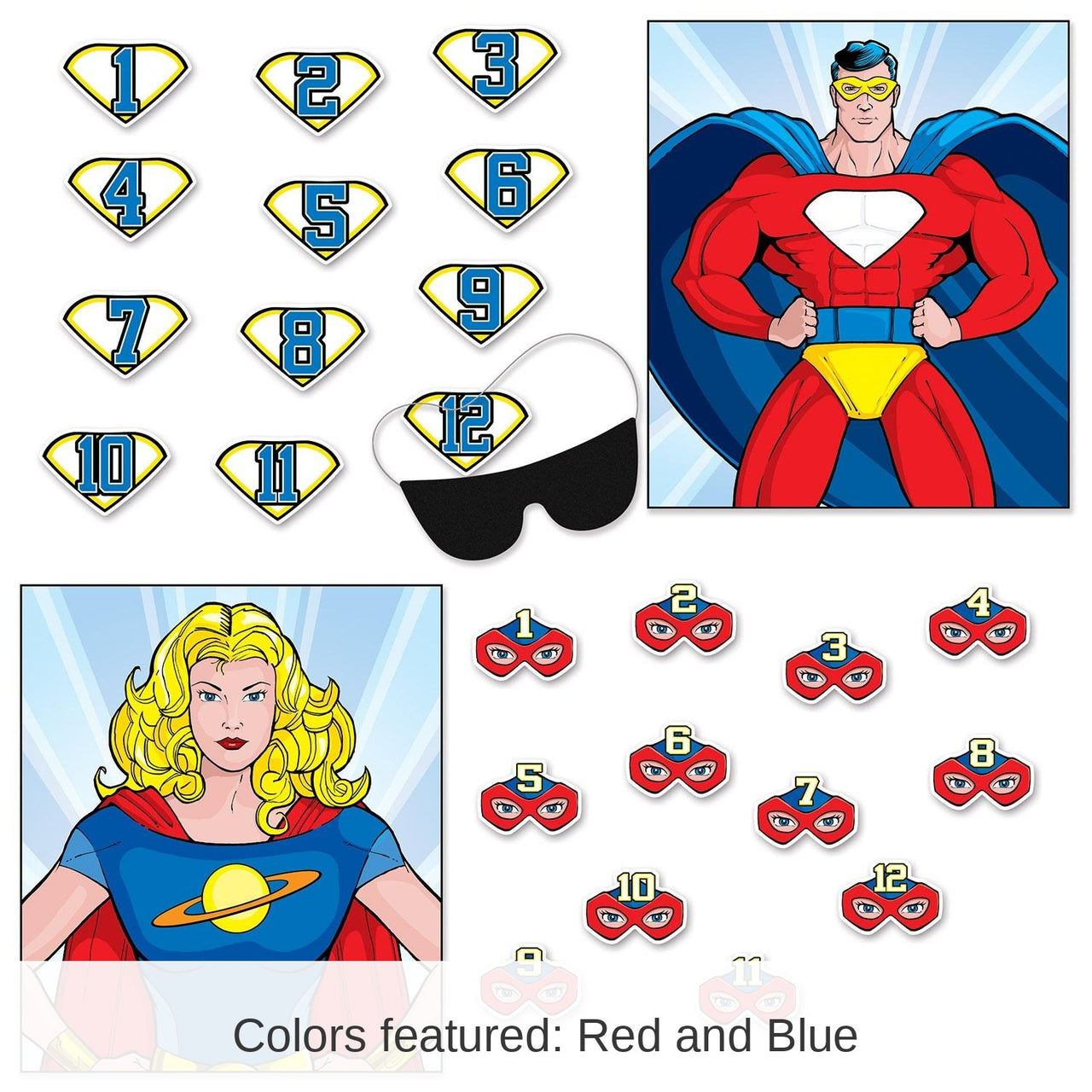 48 Pack Bulk Hero Party Games