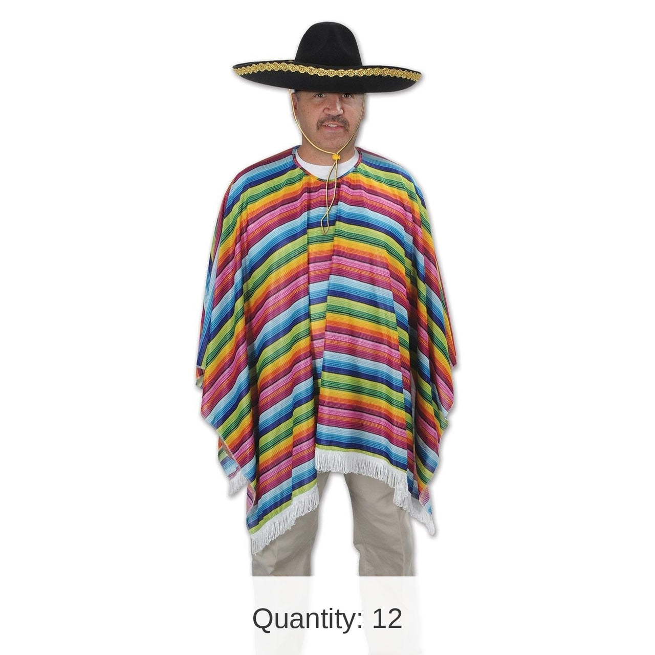 12 Pack Bulk Fiesta Serape