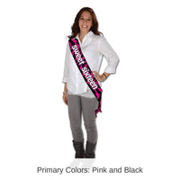 6 Pack Bulk Sweet Sixteen Satin Sash
