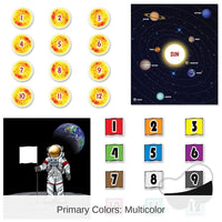 48 Pack Bulk Space Party Games