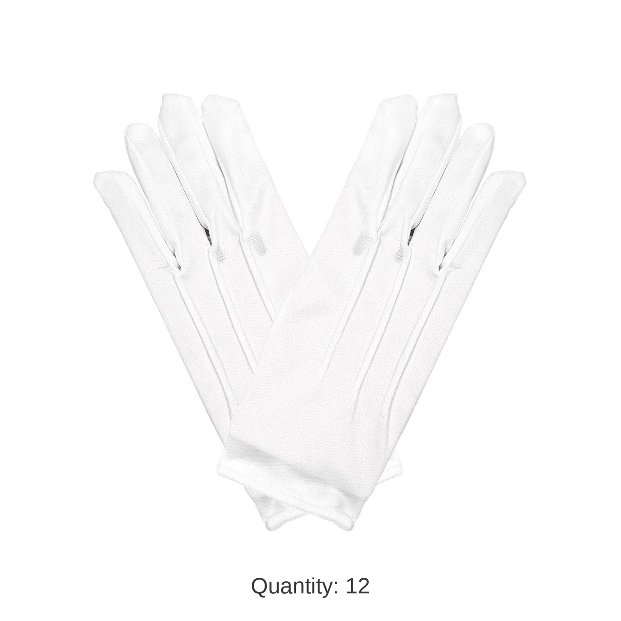 12 Pair Bulk Deluxe Theatrical Gloves