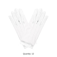 12 Pair Bulk Deluxe Theatrical Gloves
