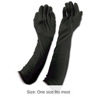 12 Pair Bulk Evening Gloves- Black