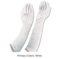 12 Pair Bulk Evening Gloves- White