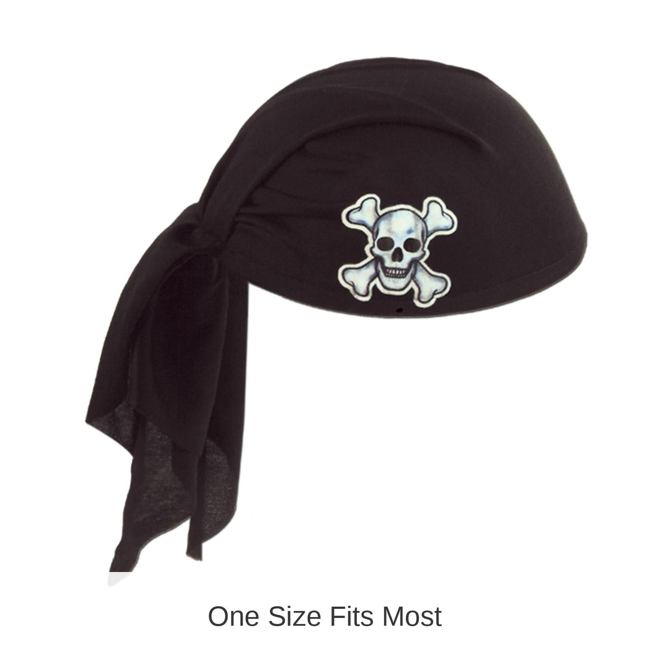 12 Pack Bulk Pirate Scarf Hat - black