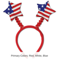 12 Pack Bulk Patriotic Star Boppers