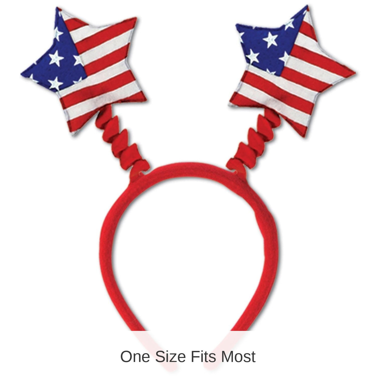12 Pack Bulk Patriotic Star Boppers