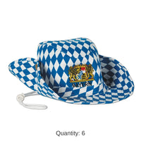 6 Pack Bulk Oktoberfest Outback Hat