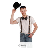 12 Pack Bulk Awards Night Suspenders