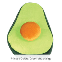 6 Pack Bulk Fiesta Plush Avocado Hat