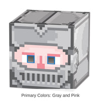 6 Pack Bulk Knight 8-Bit Box Head