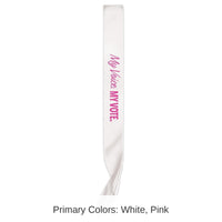 6 Pack Bulk My Voice. My Vote. Satin Sash