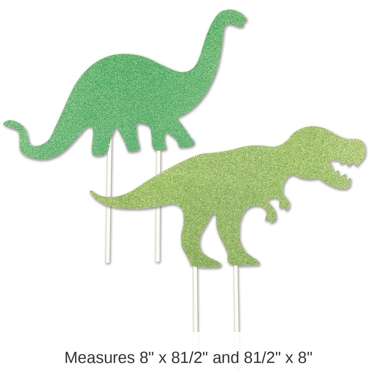 24 Pack Bulk Dinosaur Party Cake Toppers