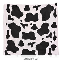 12 Pack Bulk Cow Print Party Bandana