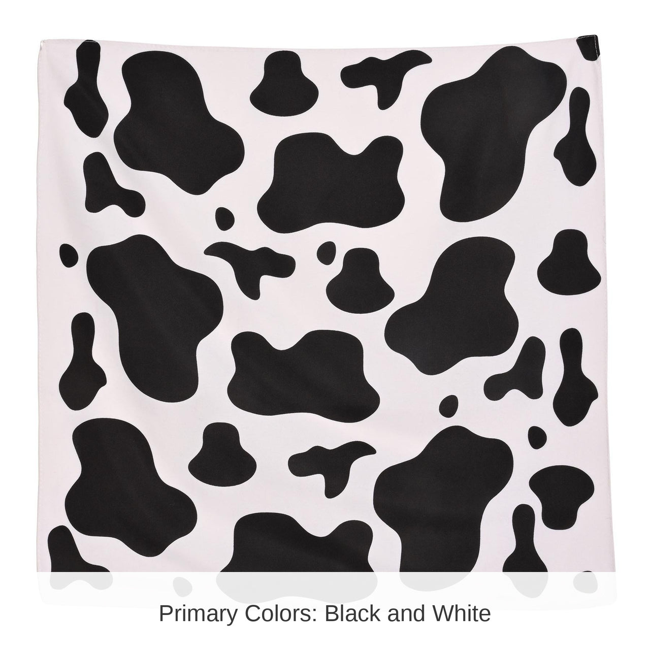 12 Pack Bulk Cow Print Party Bandana