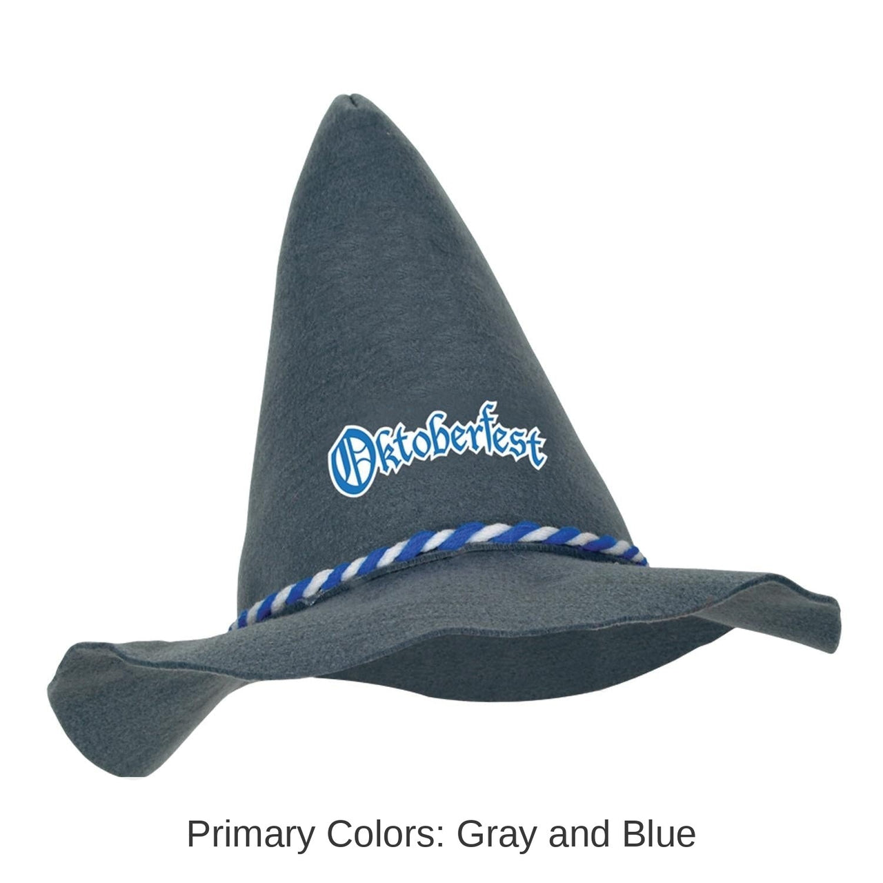 12 Pack Bulk Oktoberfest Felt Peasant Hat