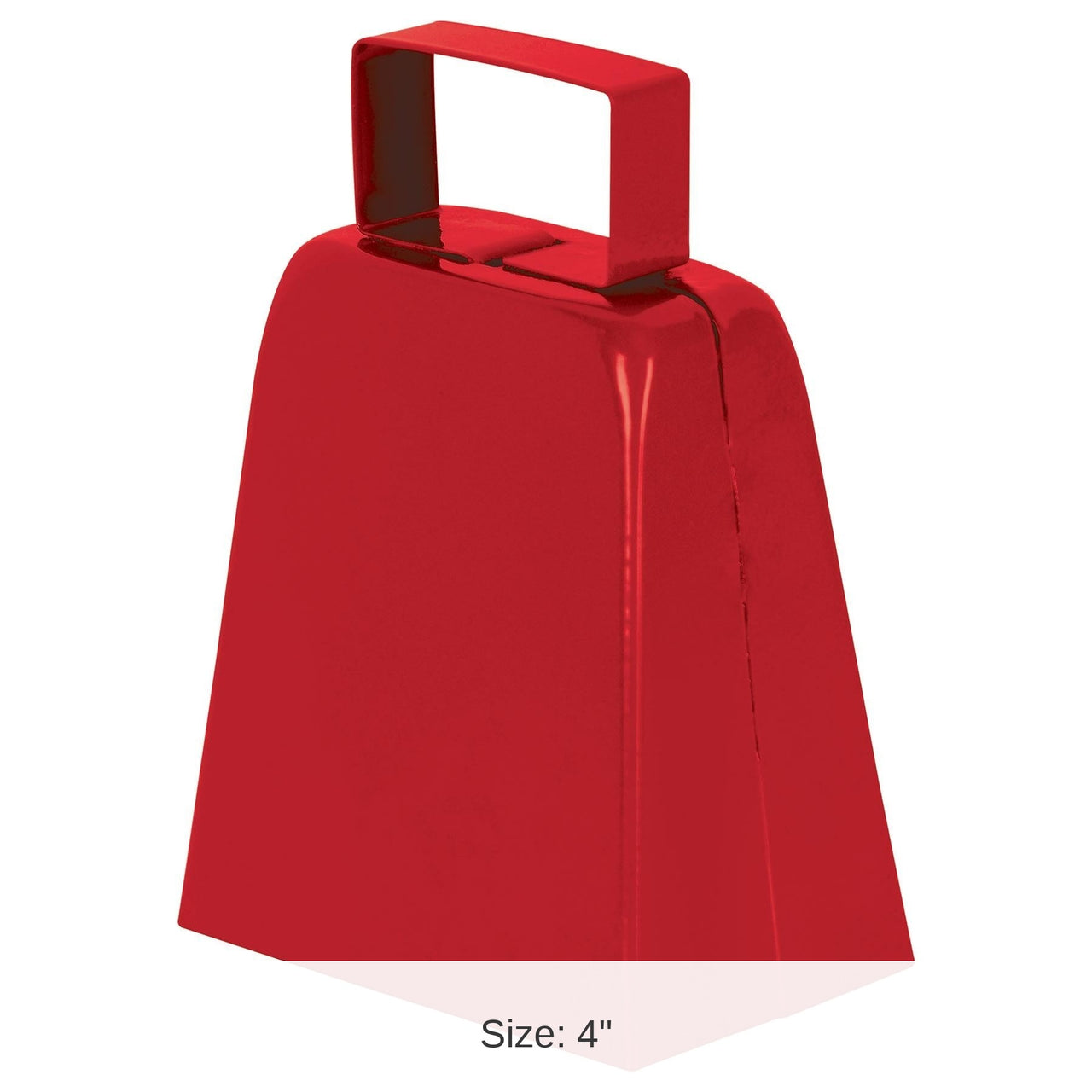 12 Pack Bulk Party Cowbells - red