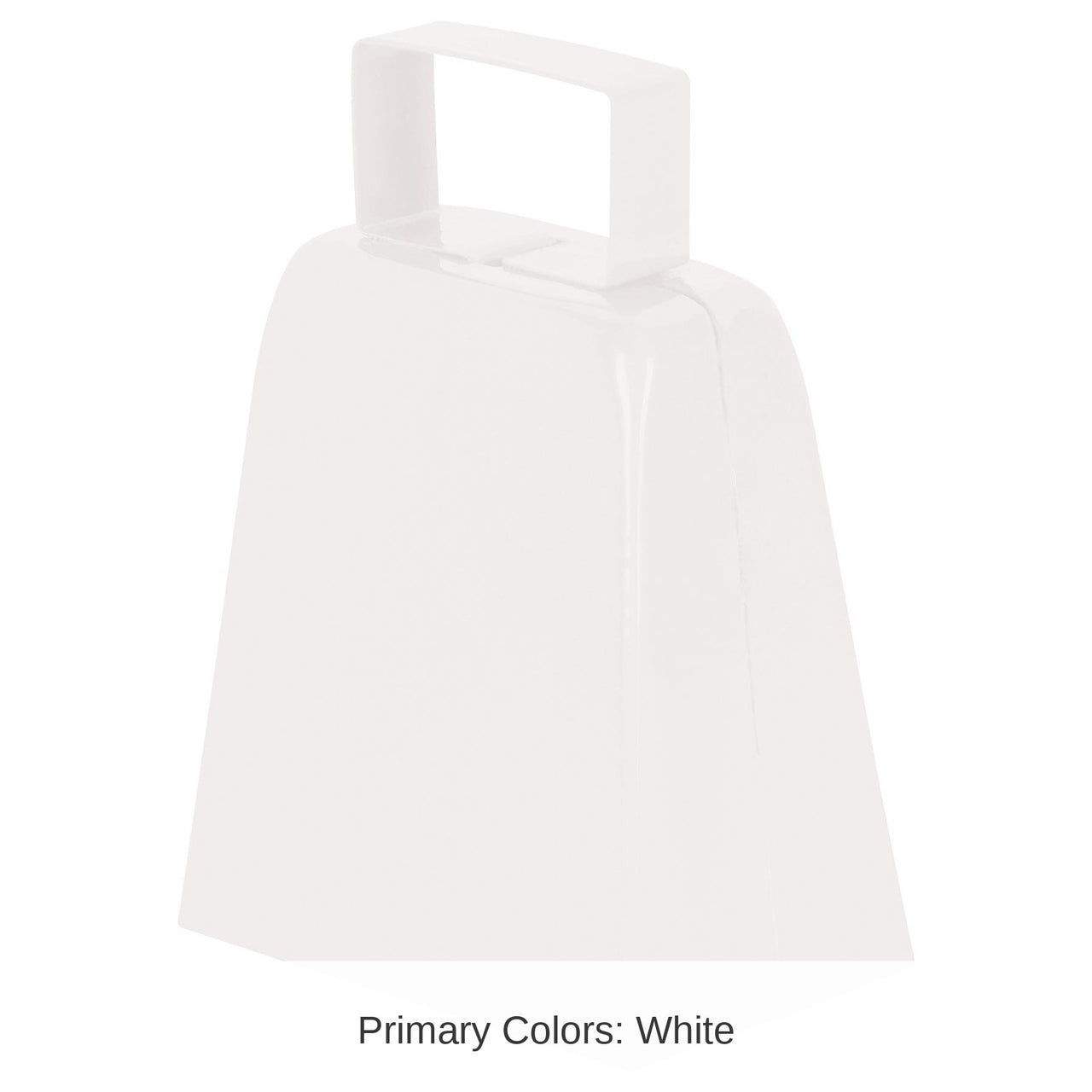 12 Pack Bulk Party Cowbells - white