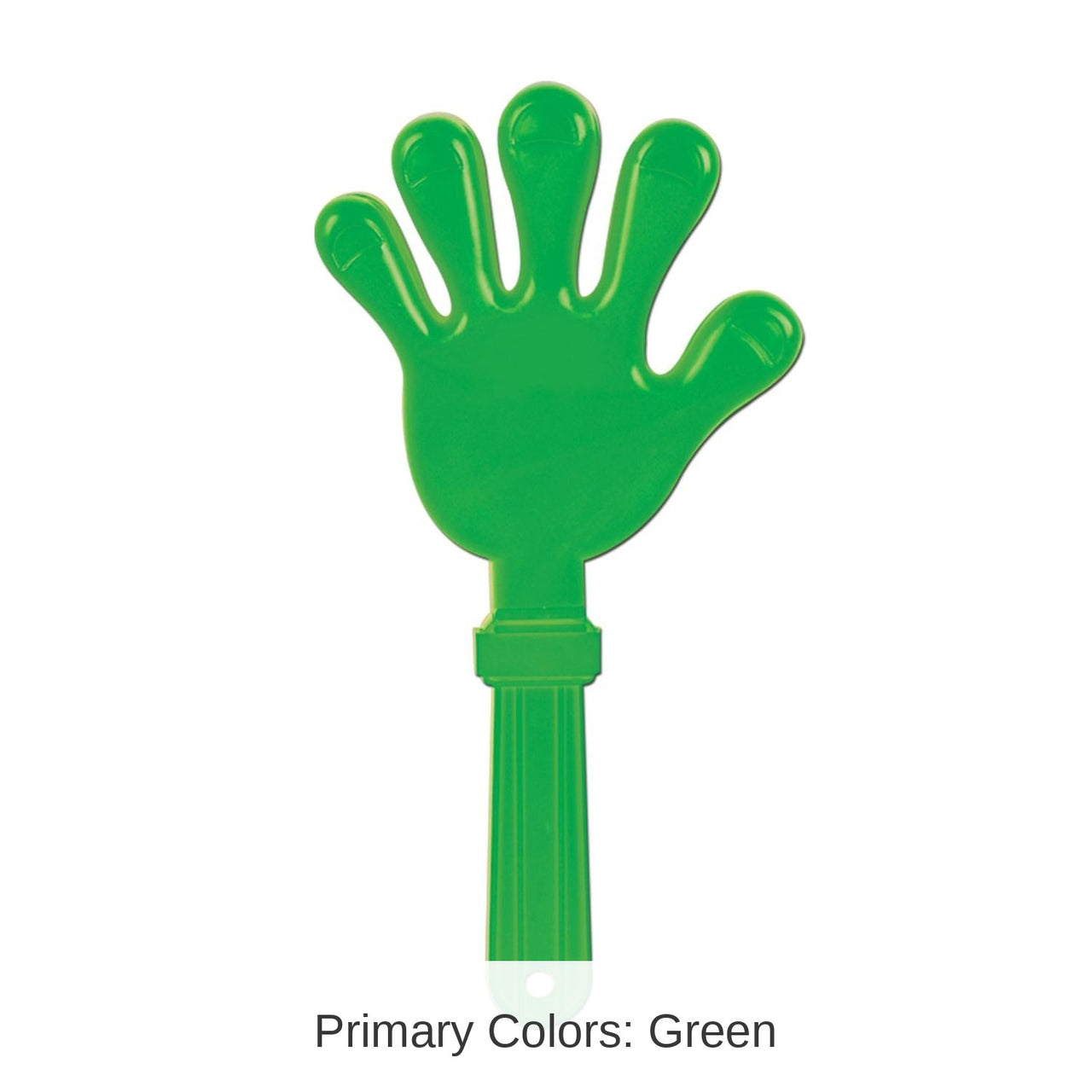 12 Pack Bulk Giant Hand Party Clapper - green