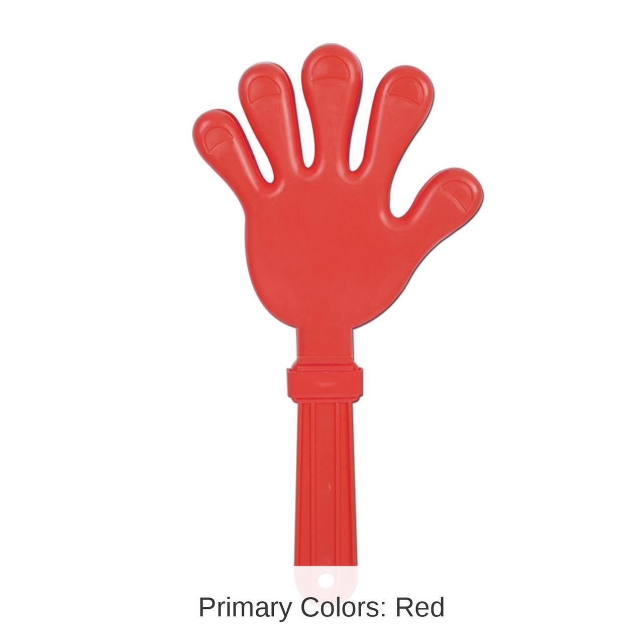 12 Pack Bulk Giant Hand Party Clapper - red