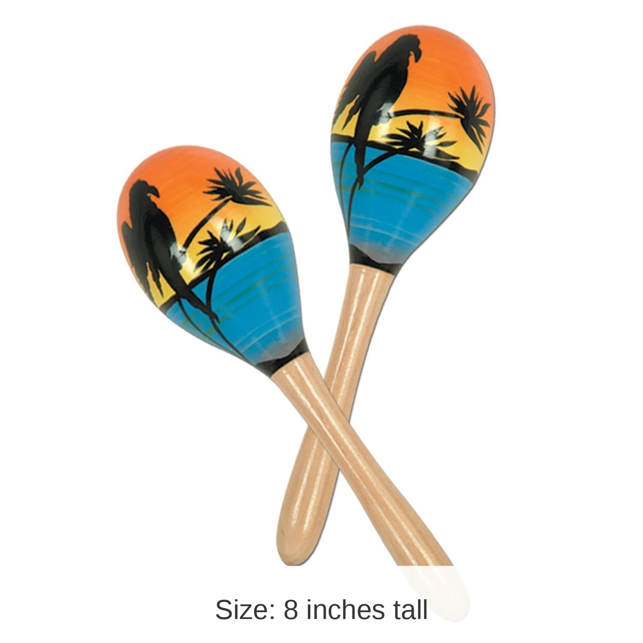 24 Pack Bulk Fiesta Tropical Fun Party Maracas
