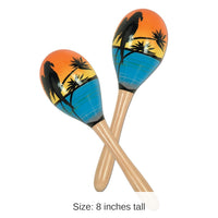 24 Pack Bulk Fiesta Tropical Fun Party Maracas