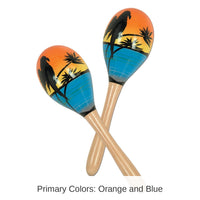 24 Pack Bulk Fiesta Tropical Fun Party Maracas