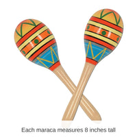 24 Pack Bulk Fiesta Fun Party Maracas