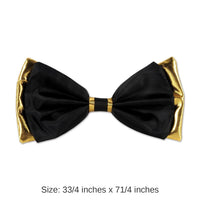 6 Pack Bulk Halloween Fabric Bow Tie