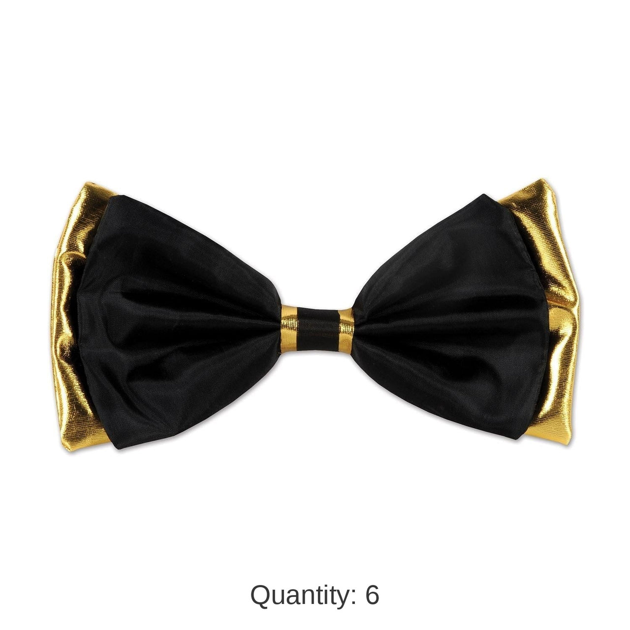 6 Pack Bulk Halloween Fabric Bow Tie