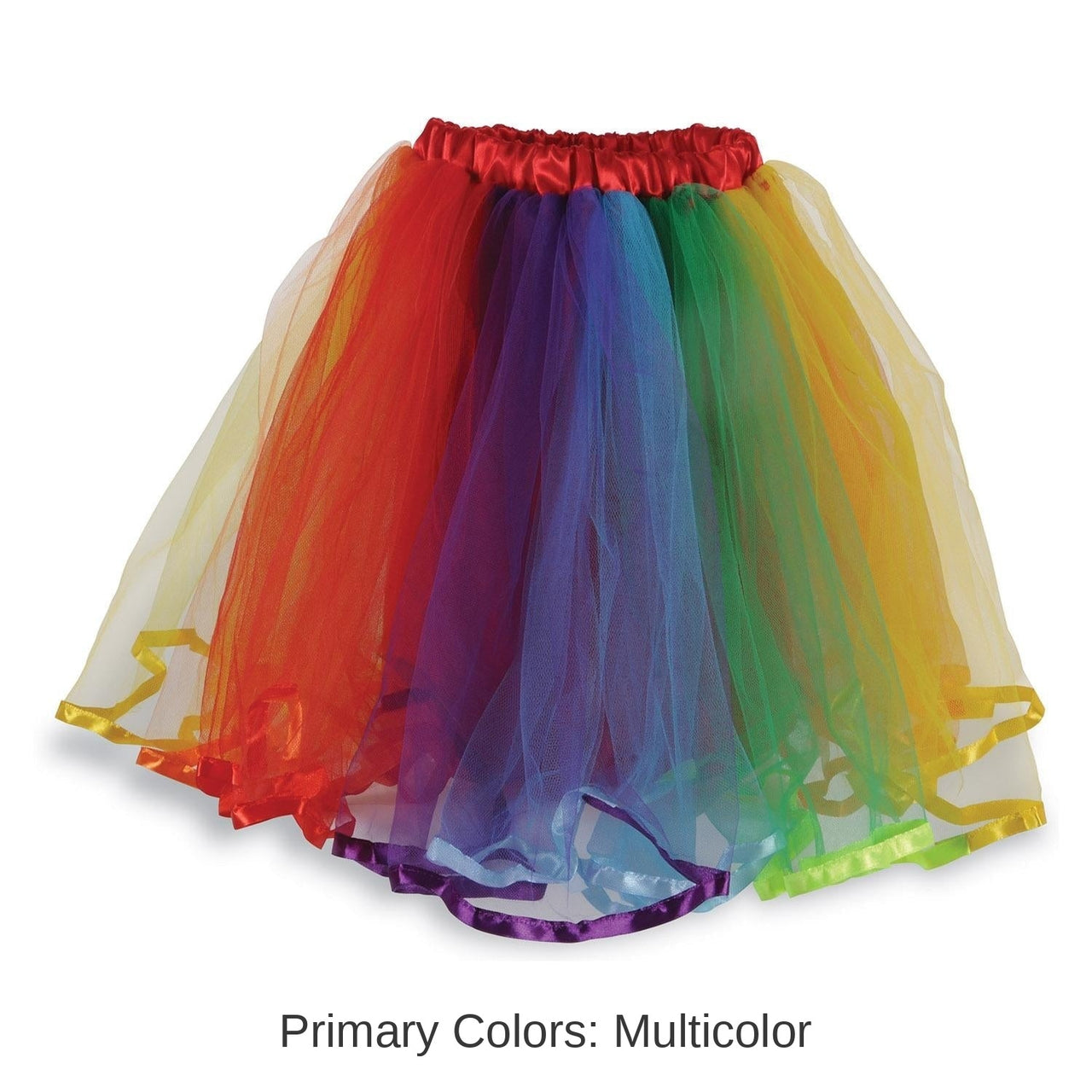 6 Pack Bulk Rainbow Tutu