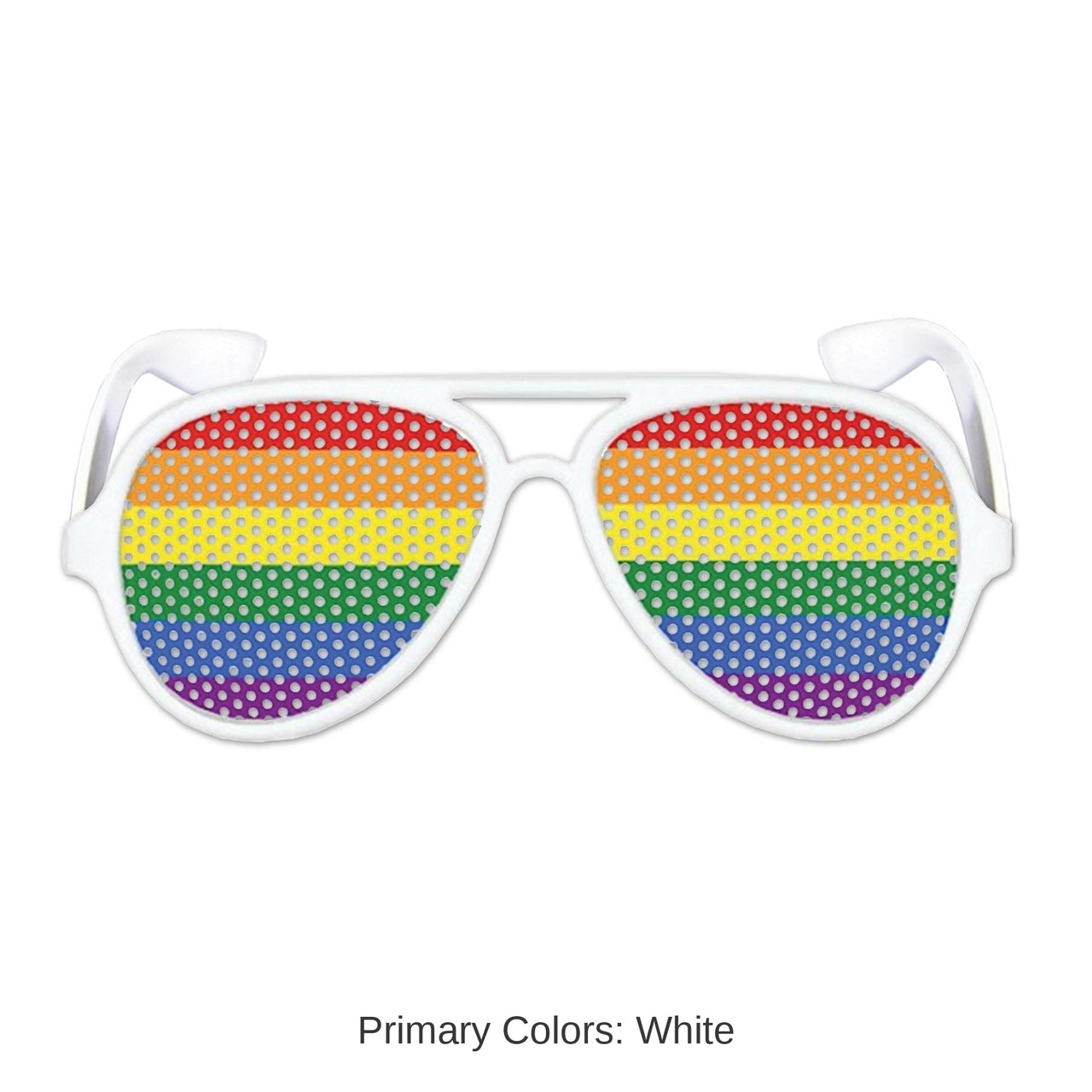 6 Pack Bulk Rainbow Pinhole Glasses