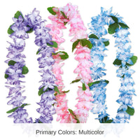 18 Pack Bulk Luau Party Island Floral Leis