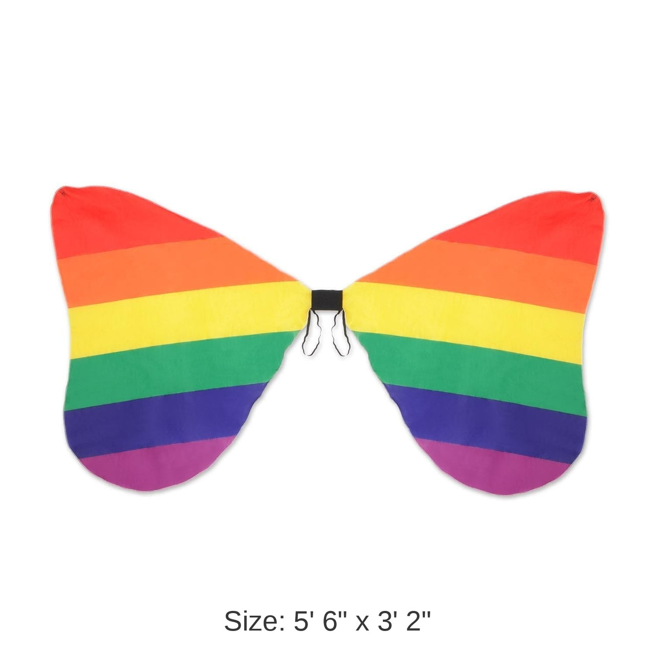 6 Pack Bulk Fabric Rainbow Wing (1 Set per Package)