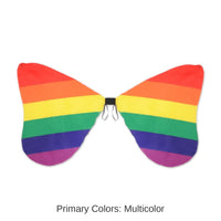 6 Pack Bulk Fabric Rainbow Wing (1 Set per Package)