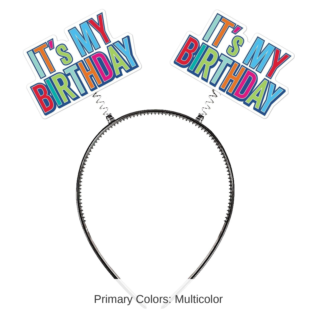 12 Pack Bulk It's My Birthday Party Boppers