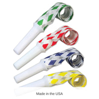 100 Pack Bulk New Year's Eve Party Blowouts asst colors